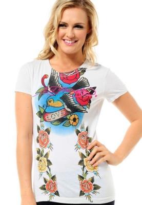 Cheap Ed Hardy shirts women wholesale No. 820